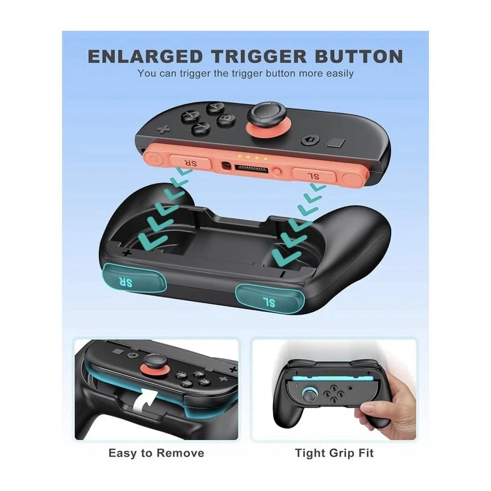 Larstylee 17 In 1 Switch 2 Accessories Bundle Carrying Case, Screen Protector,